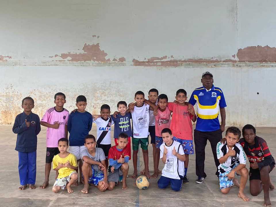 Social: Escola de Futebol é promovida pelo CRAS na Casa da Criança
