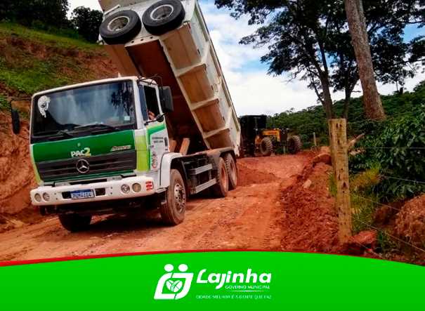 ESTRADAS DE LIGAÇÃO AO POVOADO DE PALMEIRAS RECEBEM CASCALHAMENTO