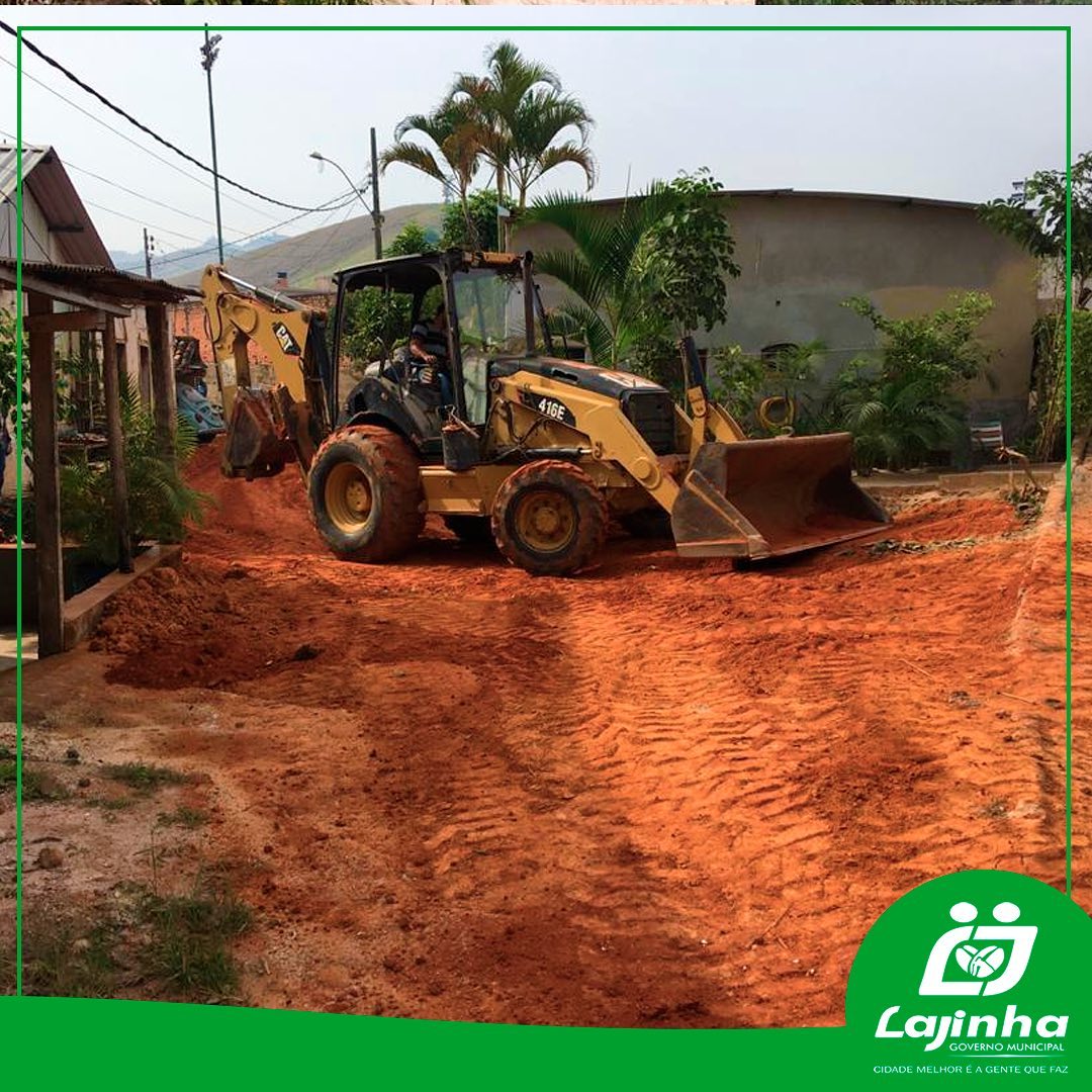 PREFEITURA DE LAJINHA INICIARÁ OBRA DE PAVIMENTAÇÃO EM MAIS UMA VIA NA CIDADE