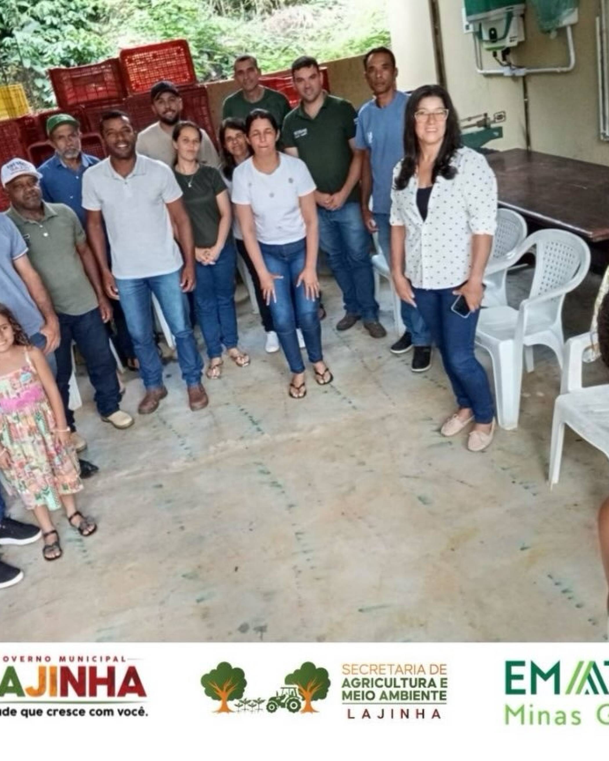 Visita às unidades de processamento e agroindústria da cooperativa COORPOL, no Córrego do Funil, no município de Manhuaçu