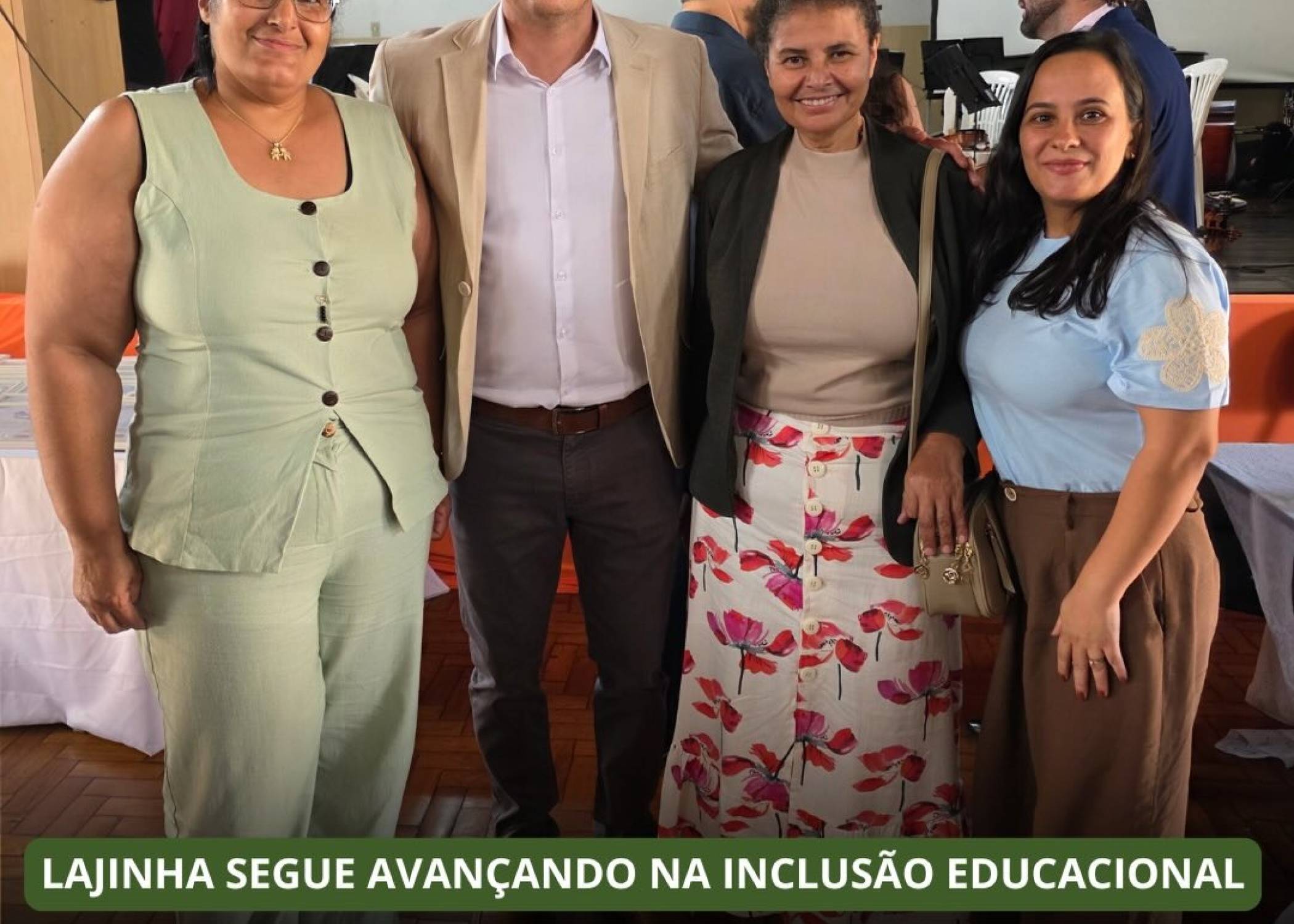 Prefeitura de Lajinha, por meio da Secretaria Municipal de Educação, realizou uma visita ao Instituto São Rafael, em Belo Horizonte