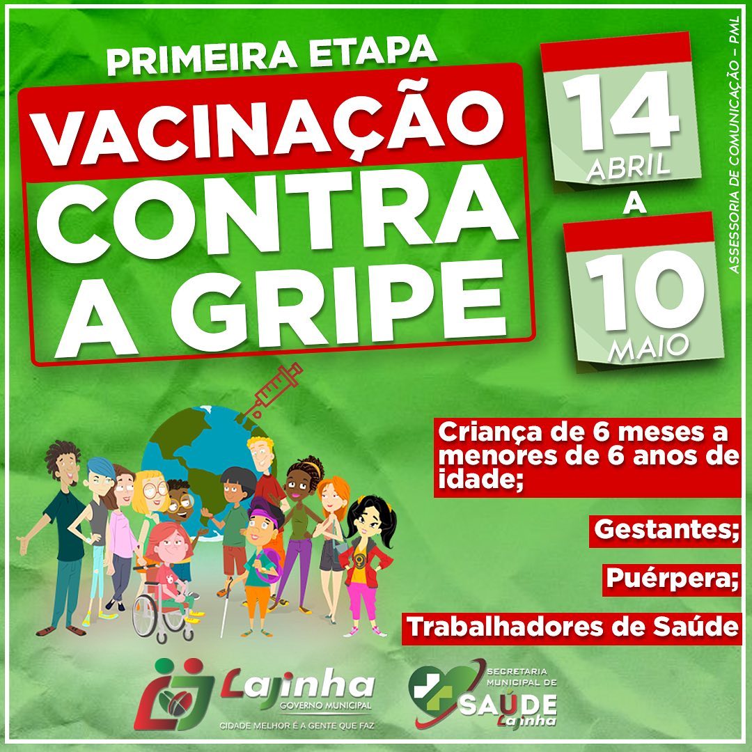 VACINAÇÃO CONTRA GRIPE